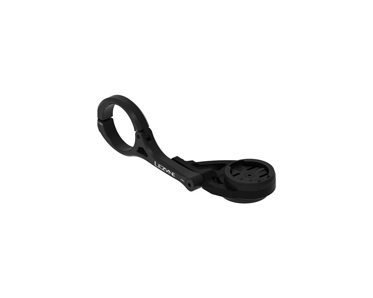 Lezyne Flexi Forward GPS Computer & Accessory Mount (Black) (31.8mm) - view 2